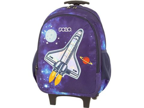 Polo Σακίδιο Trolley Junior Frenzi SpaceShip Μπλε 2024 901051-8301