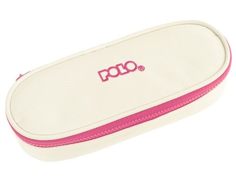 Polo Κασετίνα Οβάλ Pencil Case Box 2024 Λευκό 937003-2543