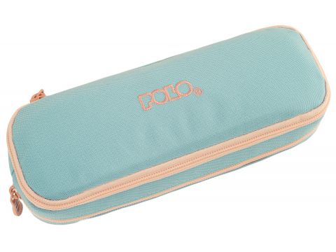 Polo Κασετίνα Οβάλ Pencil Case Duo Box 2024 Γαλάζιο 937004-5637