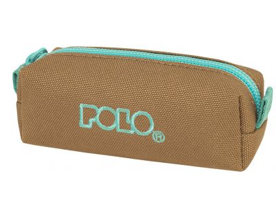 Polo Κασετίνα Pencil Case Wallet Original Dos 2024 Καφέ 937006-7858