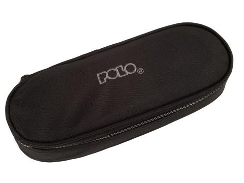 Polo Κασετίνα Οβάλ Pencil Case Box 2024 Μαύρο 937003-2000