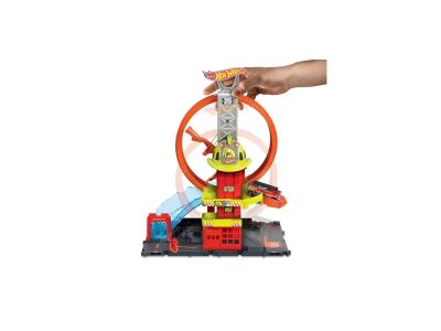 Mattel Hot Wheels City Πίστα Πυροσβεστικός Σταθμός HKX41