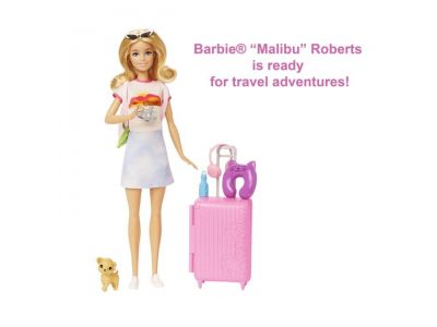 Mattel Barbie Έτοιμη Για Ταξίδι HJY18