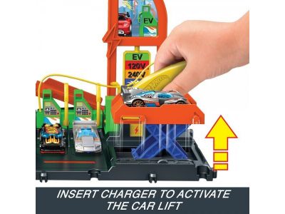 Mattel Hot Wheels City Super Recharge Fuel Station HTN79