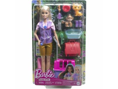 Mattel Barbie Διασώστρια Άγριων Ζώων HRG50