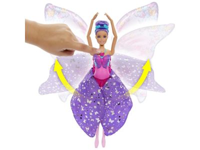 Mattel Barbie Dance And Flutter Doll Κούκλα HXJ10