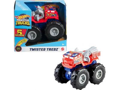 Mattel Hot Wheels Monster Trucks Twisted Tredz 5 Alarm Vehicle GVK37 / GVK41