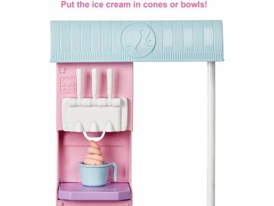 Mattel Barbie Ice Cream Shop Εργαστήριο Παγωτού HCN46