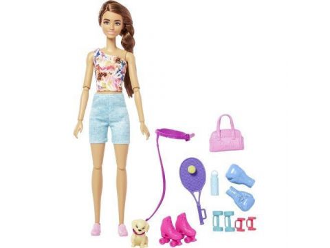 Mattel Barbie Wellness - Ημέρα Ομορφιάς Doll - Workout GKH73 / HKT91