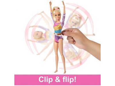 Mattel Barbie Gymnastics Αθλήτρια Ενόργανης Γυμναστικής HRG52