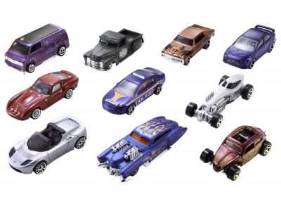 Mattel Αυτοκινητάκια Hot Wheels Σετ Των 10 54886