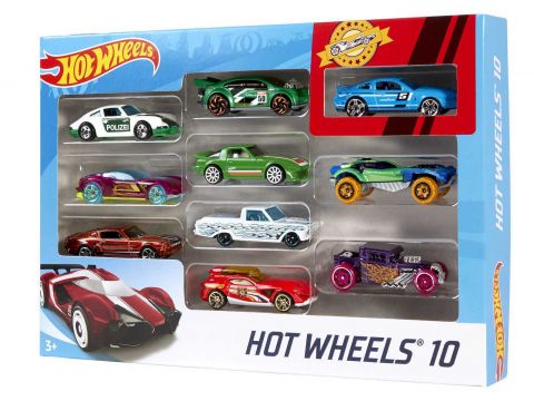 Mattel Αυτοκινητάκια Hot Wheels Σετ Των 10 54886