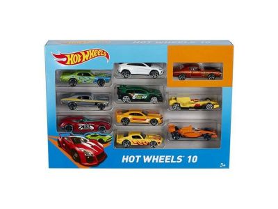 Mattel Αυτοκινητάκια Hot Wheels Σετ Των 10 54886