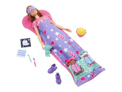 Mattel Barbie Sleepover Με Κουταβάκια HXN01