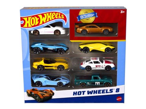 Mattel Hot Wheels Αυτοκινητάκια Σετ Των 8 - Διάφορα Σχέδια HPV78